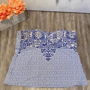 Liz Claiborne aztec swimsuit top, size 24 womens